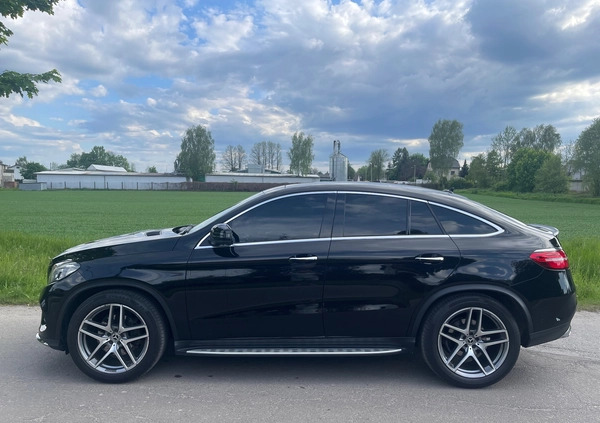 Mercedes-Benz GLE cena 253645 przebieg: 89500, rok produkcji 2018 z Tychy małe 211